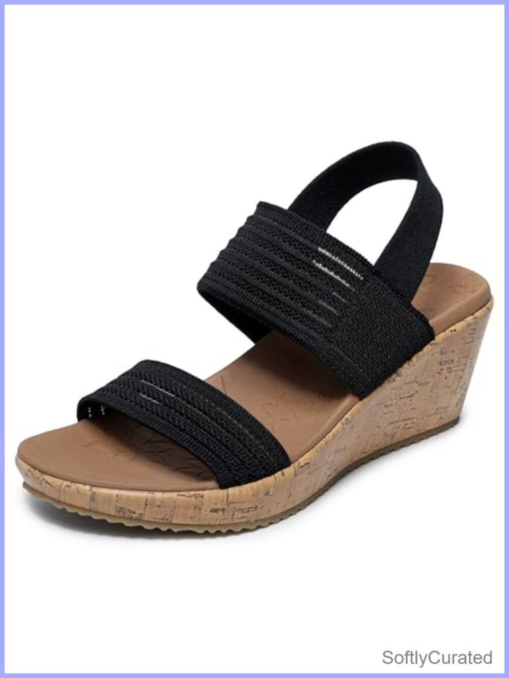 Luxe Foam Slingback Wedge Sandals Vegan Comfort Women's Shoes